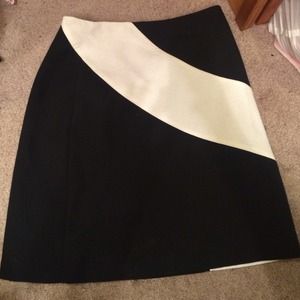 Textured black and white skirt beautiful Textured black and white skirt beautiful