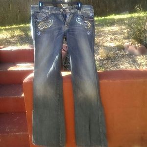 NWOT 7 For All Mankind Denim Embellished Jeans 31 NWOT 7 For All Mankind Denim Embellished Jeans 31