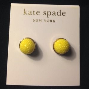 Yellow kate spade new york earrings Yellow kate spade new york earrings