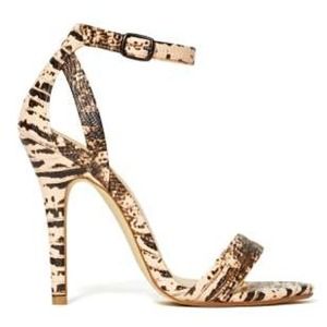 Shoe Cult Nude/Black Sandal Shoe Cult Nude/Black Sandal