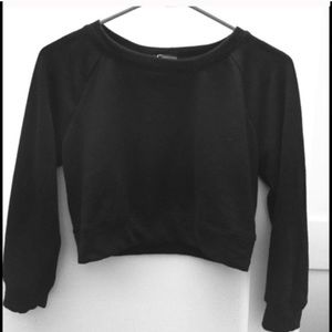 Sparkle & Fade cropped crew neck sweater Sparkle & Fade cropped crew neck sweater