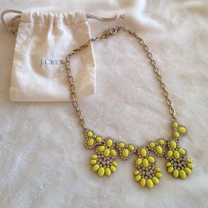 J.Crew Factory Yellow Necklace J.Crew Factory Yellow Necklace