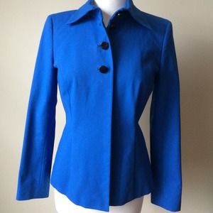 Dana Buchman Royal Blue Jacket. Size 4 Dana Buchman Royal Blue Jacket. Size 4