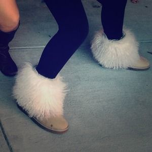 Furr Cuff Short Ugg Boots Furr Cuff Short Ugg Boots