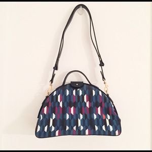Kate Spade Saturday Canvas Leather Handbag Kate Spade Saturday Canvas Leather Handbag