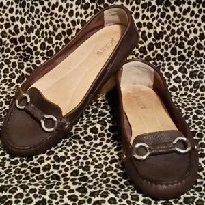 J.Crew - Brown Leather Driving Mocs J.Crew - Brown Leather Driving Mocs