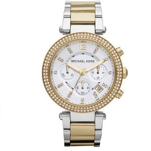 Michael Kors Two-Tone Parker Watch Michael Kors Two-Tone Parker Watch