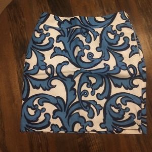 Merona Printed Linen Pencil Skirt Merona Printed Linen Pencil Skirt