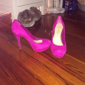 Jessica Simpson pumps - magenta Jessica Simpson pumps - magenta