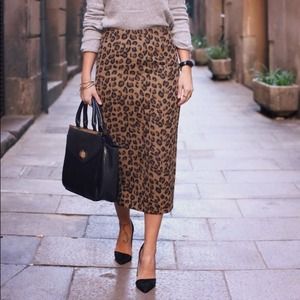ASOS Dresses & Skirts - FinalAsos pencil skirt in textured leopard print 0 ASOS Dresses & Skirts - FinalAsos pencil skirt in textured leopard print 0