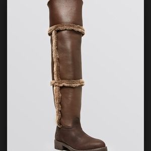 BRAND NEW Tory Burch talouse high shearling boot BRAND NEW Tory Burch talouse high shearling boot