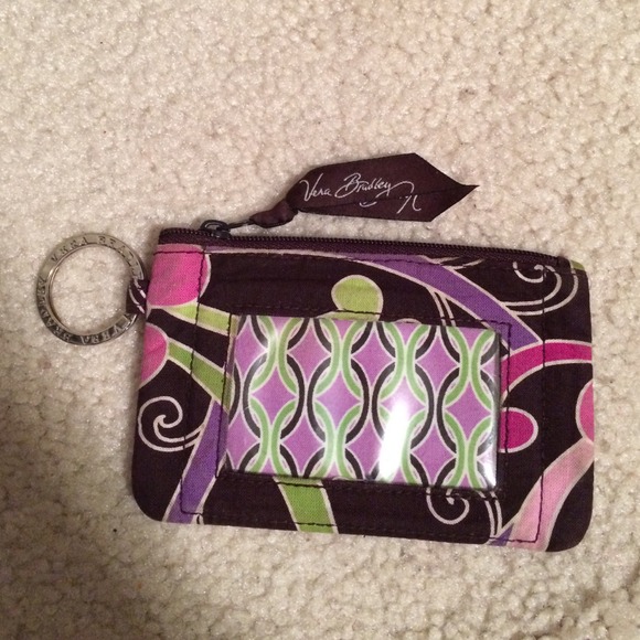 52 off Vera Bradley Clutches & Wallets Vera Bradley keychain wallet