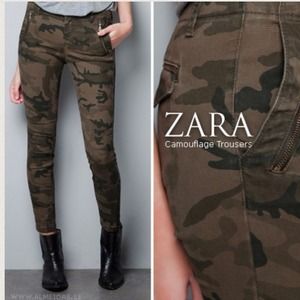 Zara Camo Zip-PantsHost Pick Zara Camo Zip-PantsHost Pick