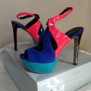 Jessica Simpson Suede Heels Jessica Simpson Suede Heels