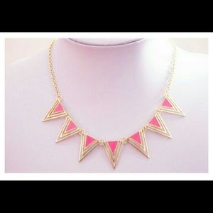 Flash sale! Triangle statement necklace. Flash sale! Triangle statement necklace.