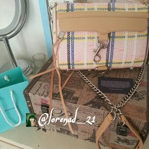Rebecca Minkoff Handbags - Rare Rebecca Minkoff Plaid Canvas Purse Rebecca Minkoff Handbags - Rare Rebecca Minkoff Plaid Canvas Purse