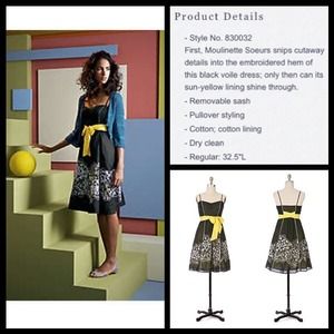 Anthro "Step-By-Step Dress" by Floreat Anthro "Step-By-Step Dress" by Floreat