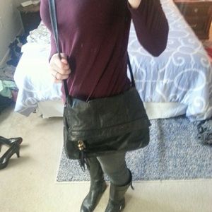 Vintage embossed leather crossbody Vintage embossed leather crossbody