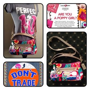 ❤️COACH POPPY CROSSBODY/SHOULDER BAG❤️ ❤️COACH POPPY CROSSBODY/SHOULDER BAG❤️