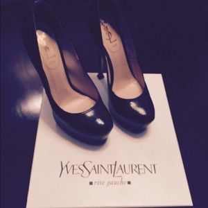 Yves Saint Laurent Shoes - Yves Saint Laurent Black Tribtoo 105 Platform Pump Yves Saint Laurent Shoes - Yves Saint Laurent Black Tribtoo 105 Platform Pump