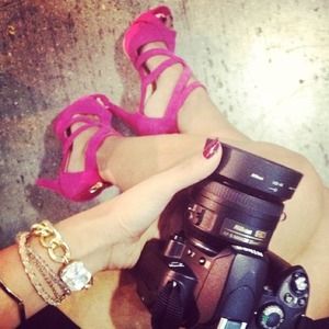 Pink Dolce Vita strappy heels Pink Dolce Vita strappy heels
