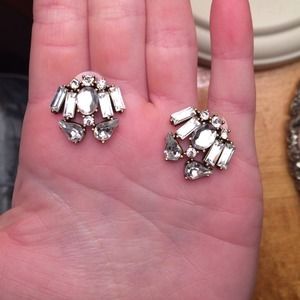 J crew crystal cluster earrings J crew crystal cluster earrings