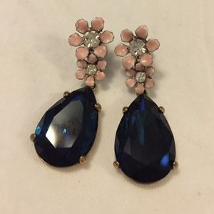 J. Crew Floral Drop Earrings J. Crew Floral Drop Earrings