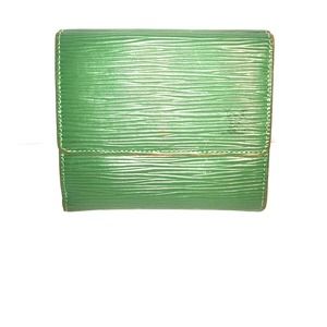 Authentic Vintage Green Epi Louis Vuitton Wallet Authentic Vintage Green Epi Louis Vuitton Wallet