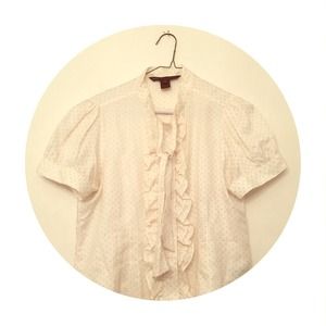 Marc by Marc Jacobs white blouse with polka dots Marc by Marc Jacobs white blouse with polka dots