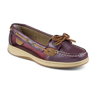 Sperry Top-Sider Shoes - SPERRY "Angelfish" Metallic Foil Boat Shoe Sperry Top-Sider Shoes - SPERRY "Angelfish" Metallic Foil Boat Shoe
