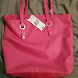 Elaine Turner Pink Abbi Nylon Bag Elaine Turner Pink Abbi Nylon Bag