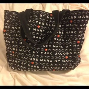 Marc Jacobs canvas tote beach bag Marc Jacobs canvas tote beach bag