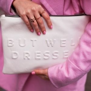 Zara "Stressed But Well Dressed" Clutch Zara "Stressed But Well Dressed" Clutch