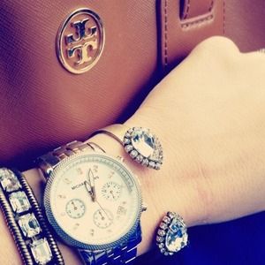Michael Kors dual tone watch Michael Kors dual tone watch