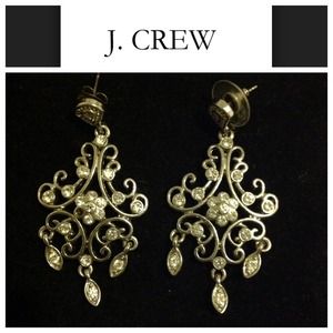 Jcrew crystal chandelier earrings Jcrew crystal chandelier earrings