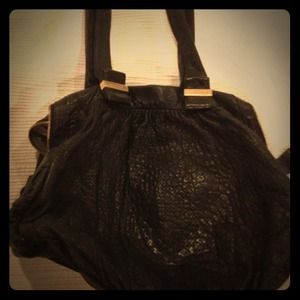See by Chloe black perforated leather bag See by Chloe black perforated leather bag