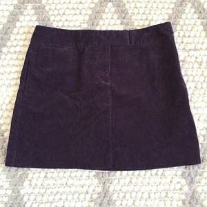 J. Crew dark purple corduroy mini skirt J. Crew dark purple corduroy mini skirt