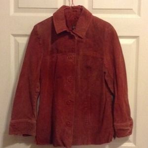 Jaclyn Smith suede Leather jacket Jaclyn Smith suede Leather jacket