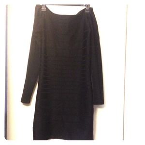 Black French Connection bandage dress Black French Connection bandage dress