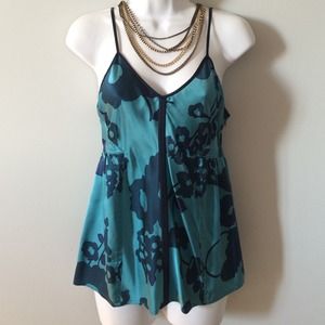 Marc Jacobs Tops - MARC JACOBS 100% Silk Camisole blue floral print Marc Jacobs Tops - MARC JACOBS 100% Silk Camisole blue floral print