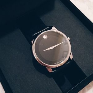 NEW Movado Museum Classic Stainless Steel Watch NEW Movado Museum Classic Stainless Steel Watch