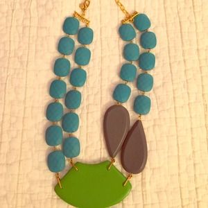 David Aubrey wood and resin necklace David Aubrey wood and resin necklace