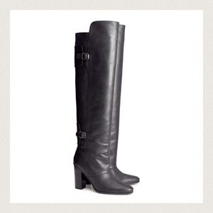 H&M Shoes - Over the Knee Leather boots H&M Paris collection H&M Shoes - Over the Knee Leather boots H&M Paris collection