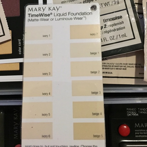 55 off mary other mary timewise liquid mary liquid foundation color chart