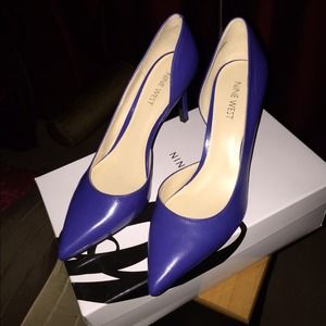 Nine West Shoes - NIB Cobalt D'orsay Heel Nine West Shoes - NIB Cobalt D'orsay Heel