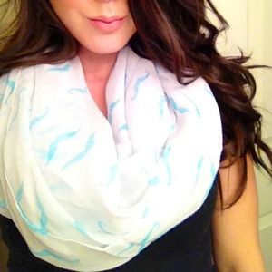 Accessories - Blue Mustache Scarf Accessories - Blue Mustache Scarf