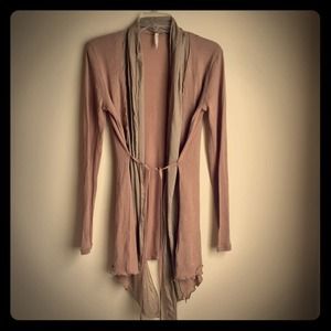 Willow & Clay Taupe Cardigan Willow & Clay Taupe Cardigan