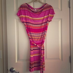 $5 Bundle 6 For $20! Bright Striped Dress $5 Bundle 6 For $20! Bright Striped Dress