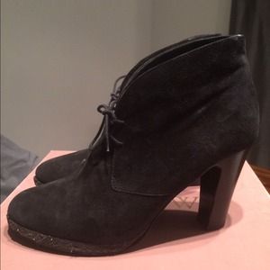 J.Crew black suede booties J.Crew black suede booties
