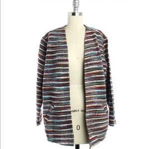 NWOT ASOS multicolor boucle cardigan / blazer NWOT ASOS multicolor boucle cardigan / blazer